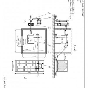 Rysunek techniczny kotłowni 18