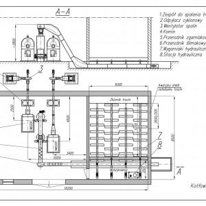 Rysunek techniczny kotłowni 12