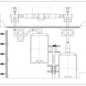 Rysunek techniczny kotłowni 15