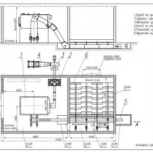 Rysunek techniczny kotłowni 3