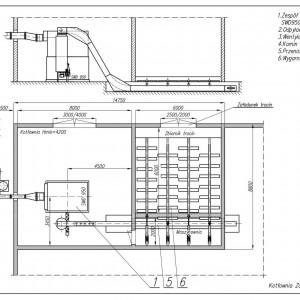 Rysunek techniczny kotłowni 5